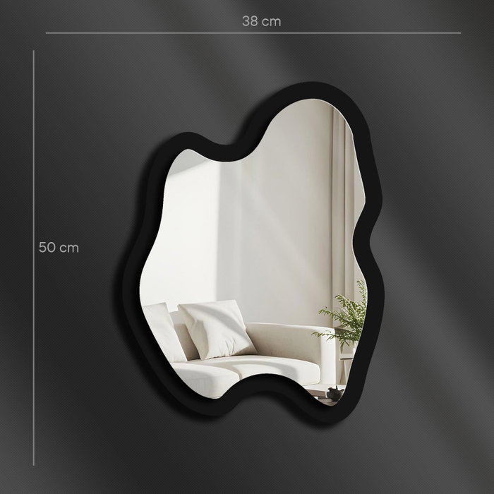 Wallity Ozgl505 Espejo Decorativo Plateado 38x50cm